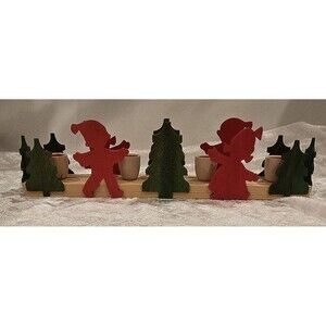 Vintage Swedish Scandinavian candle holder Mid-century Very RARE FIND HOLDS 4